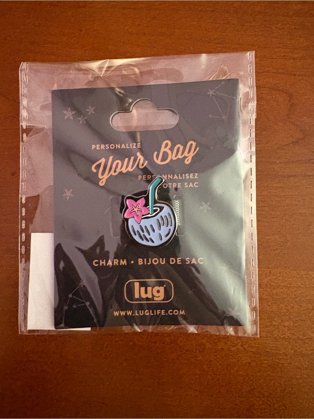 lug Coconut Charm - New - Picture 2 of 2